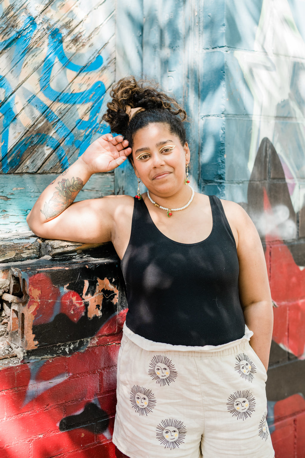 Cherry and Pearl Jewelry Set