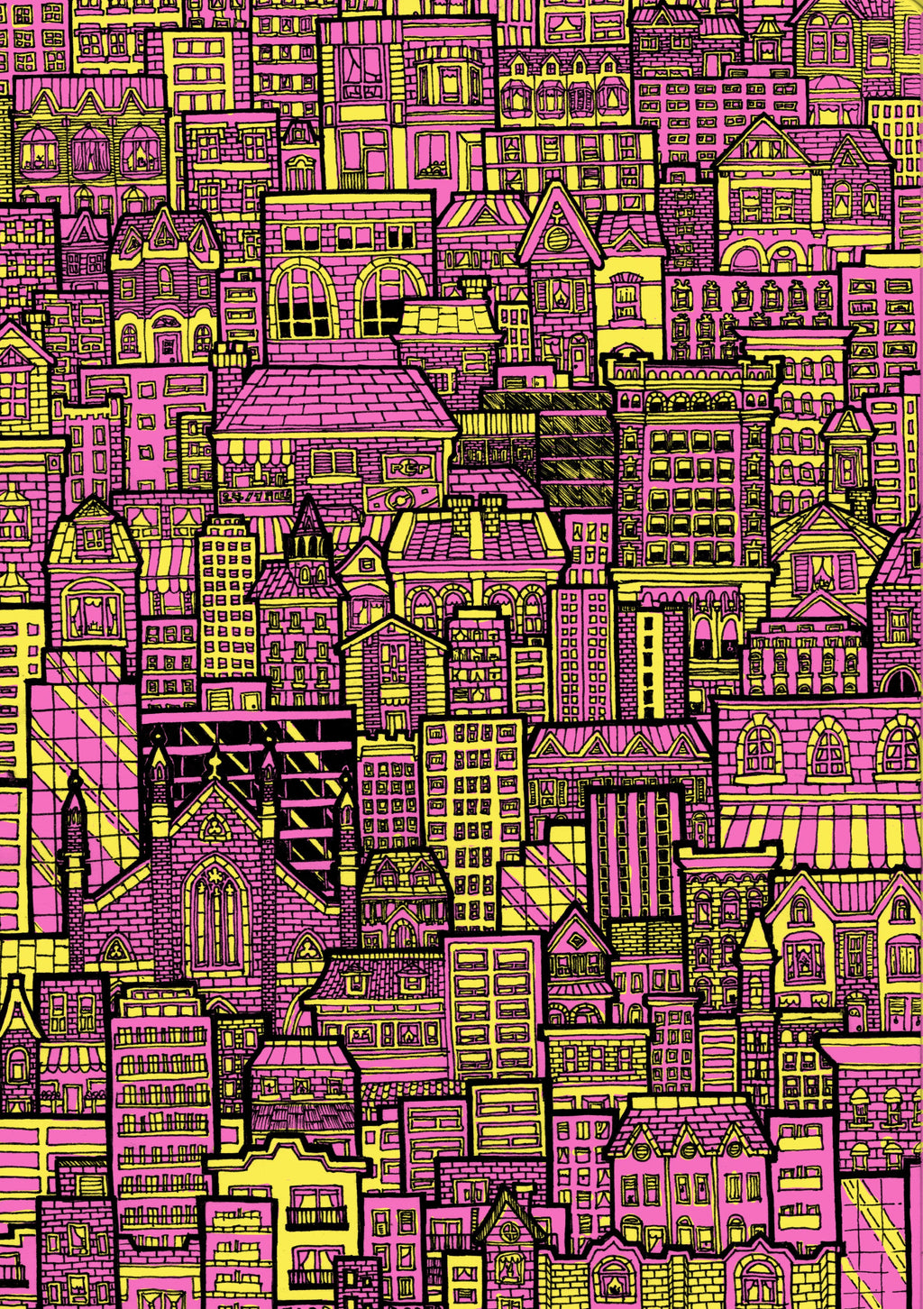 Neighborhood Concept Print