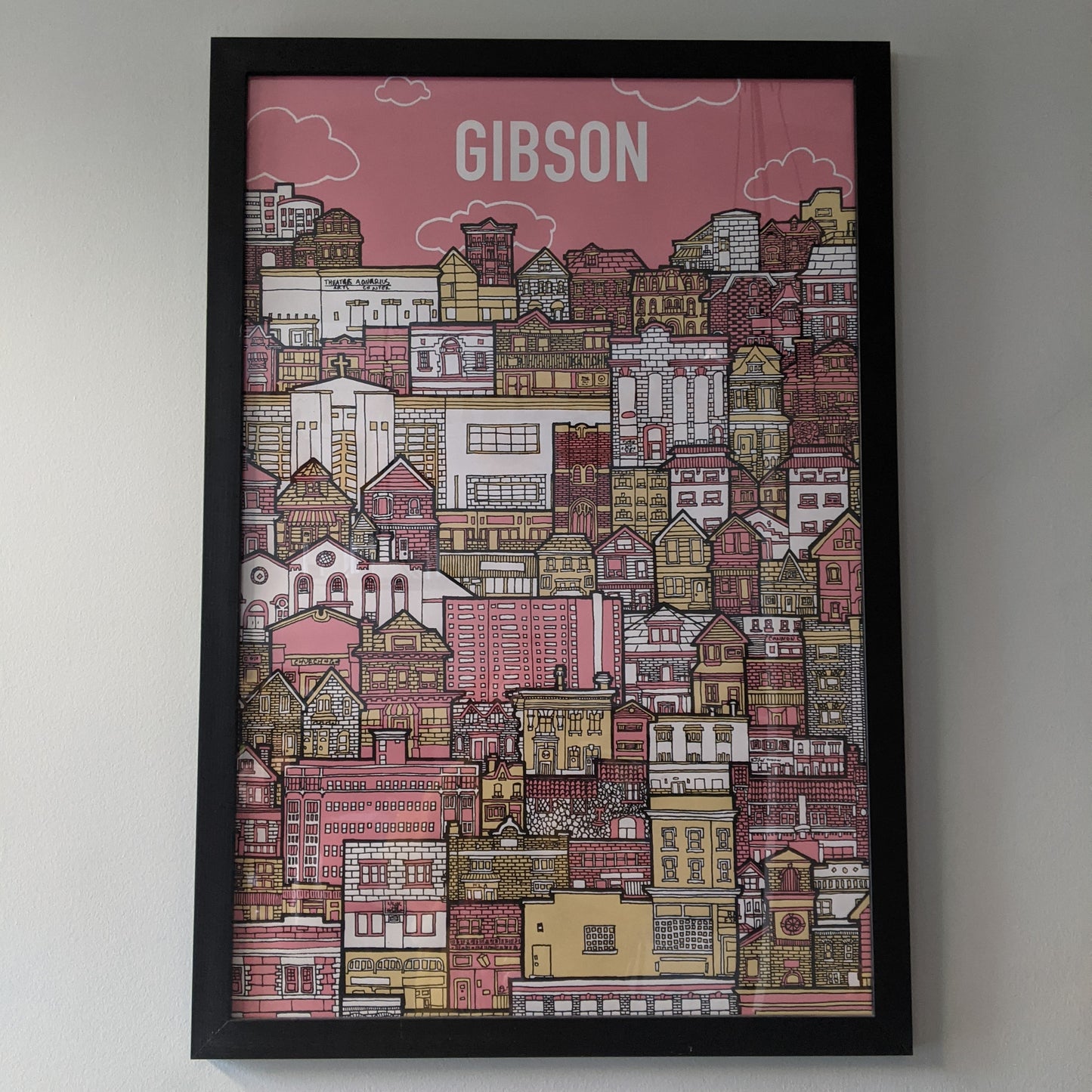 Gibson Neighborhood Print