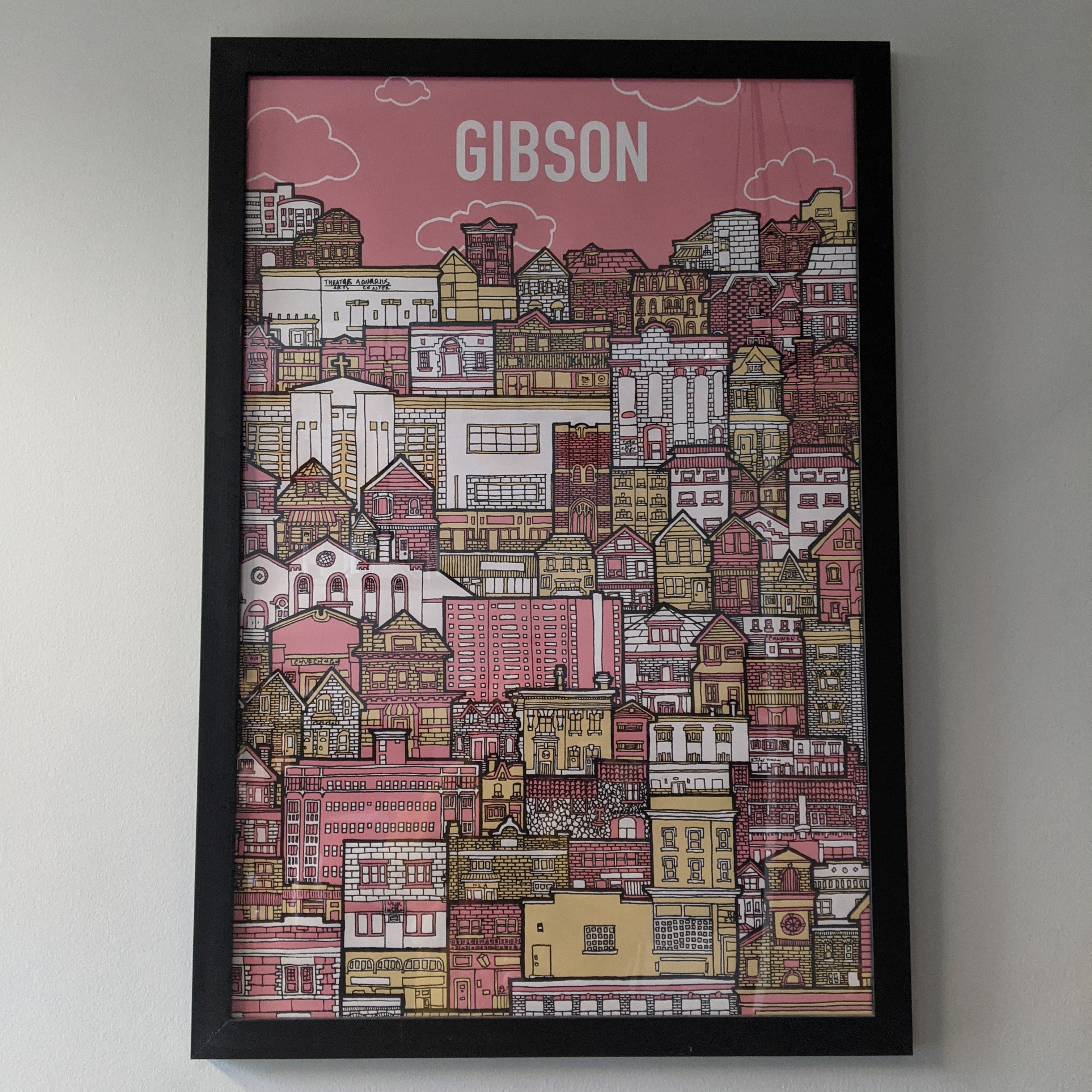 Gibson Neighborhood Print